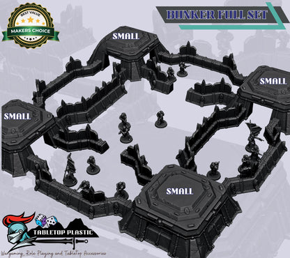 Modular Wargaming Trenches: 28mm Gothic Sci-Fi Terrain