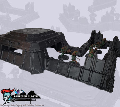 Modular Wargaming Trenches: 28mm Gothic Sci-Fi Terrain