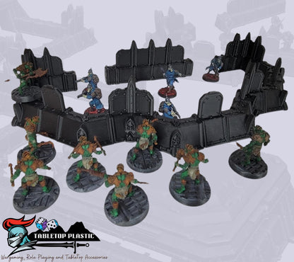 Modular Wargaming Trenches: 28mm Gothic Sci-Fi Terrain