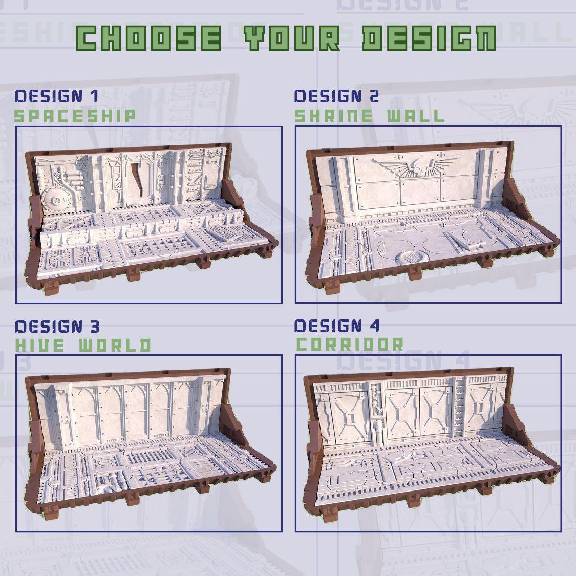 Kill Team Transport Case: 3-in-1 Carrier / Display / Terrain - Warp Forged Conex