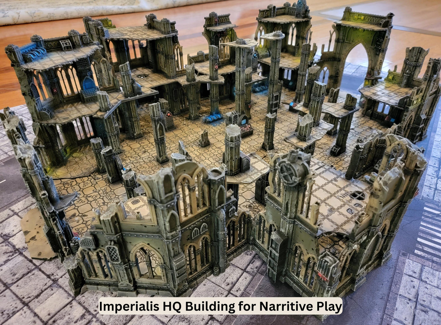 Grimdark HQ Terrain: Tabletop Wargame Scenery - Chapter Approved Tournament Ready 28mm scale