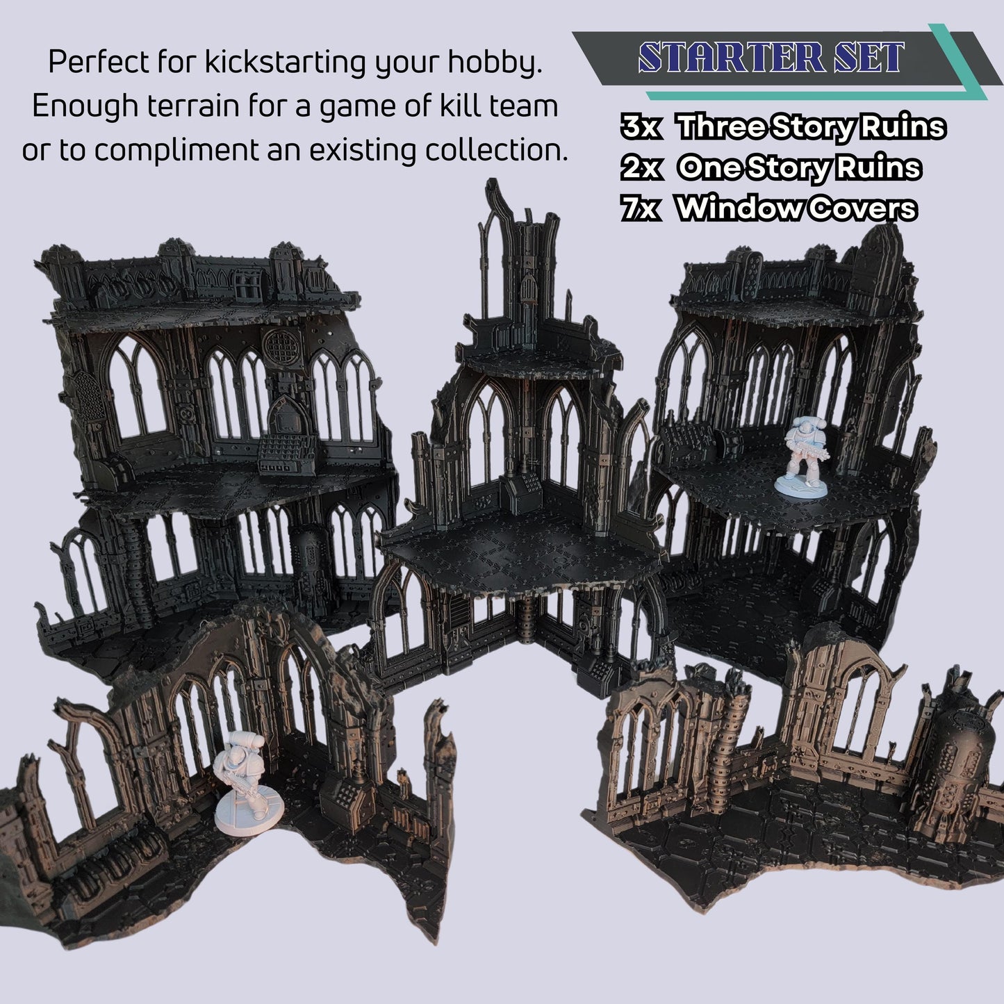 10th Edition Grimdark Terrain: Everything you need for a full battlefield