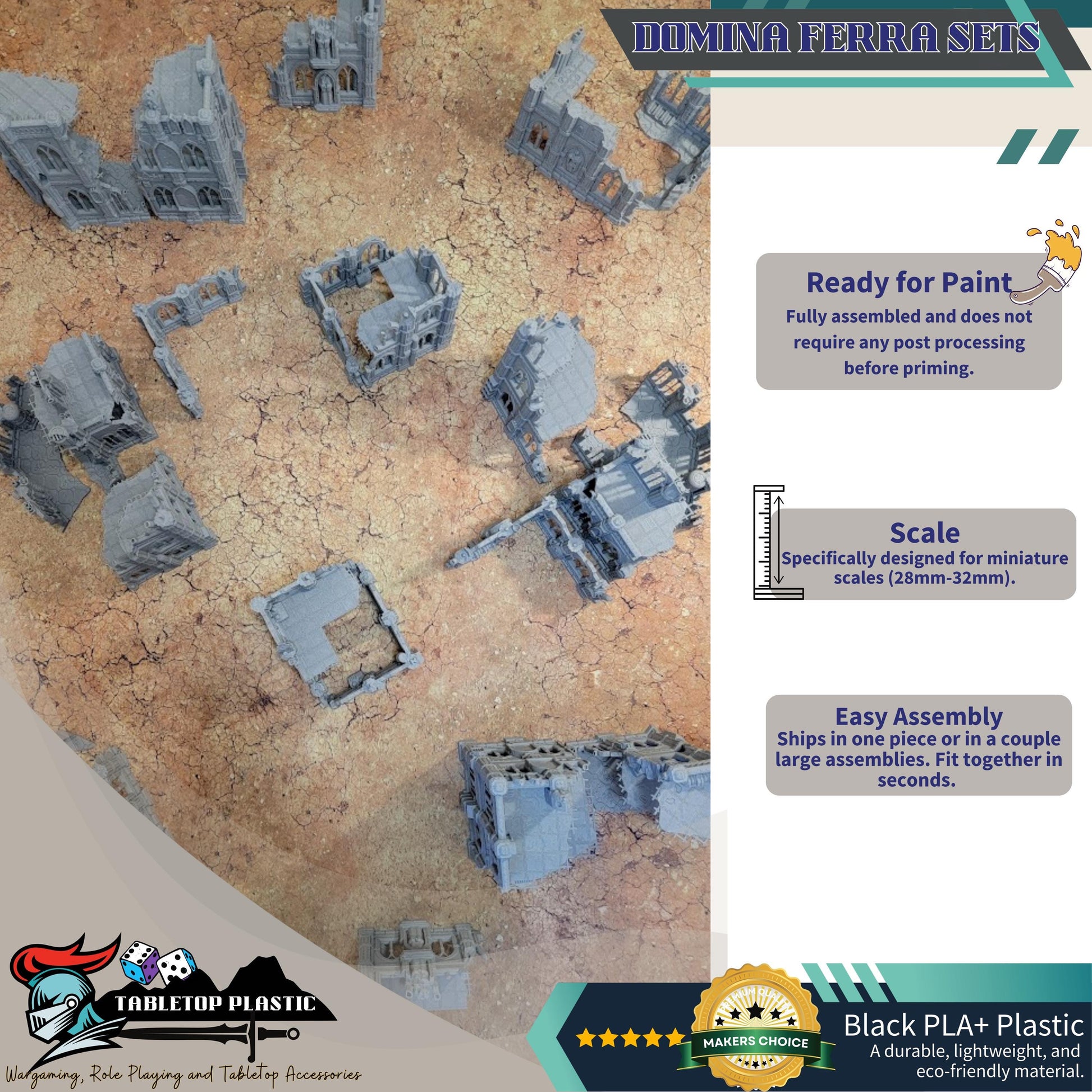 10th Edition Grimdark Terrain: Everything you need for a full battlefield