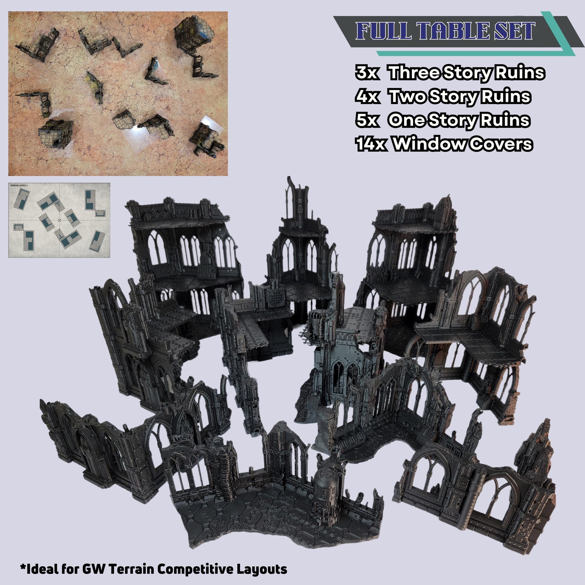 10th Edition Grimdark Terrain: Everything you need for a full battlefield