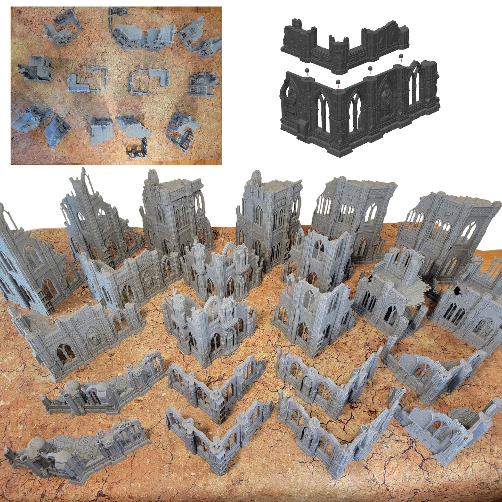 10th Edition Grimdark Terrain: Everything you need for a full battlefield