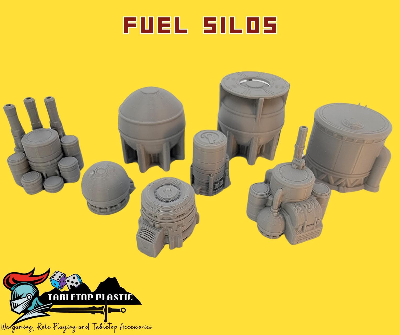 10mm Scale Industrial Zone Terrain: 10mm - 12mm Wargaming Scenery