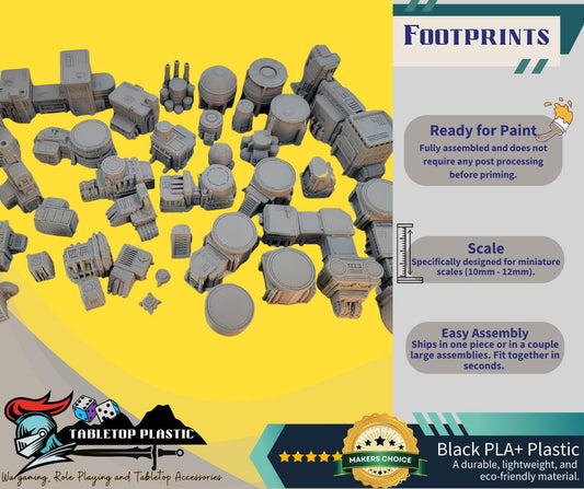 10mm Scale Industrial Zone Terrain: 10mm - 12mm Wargaming Scenery