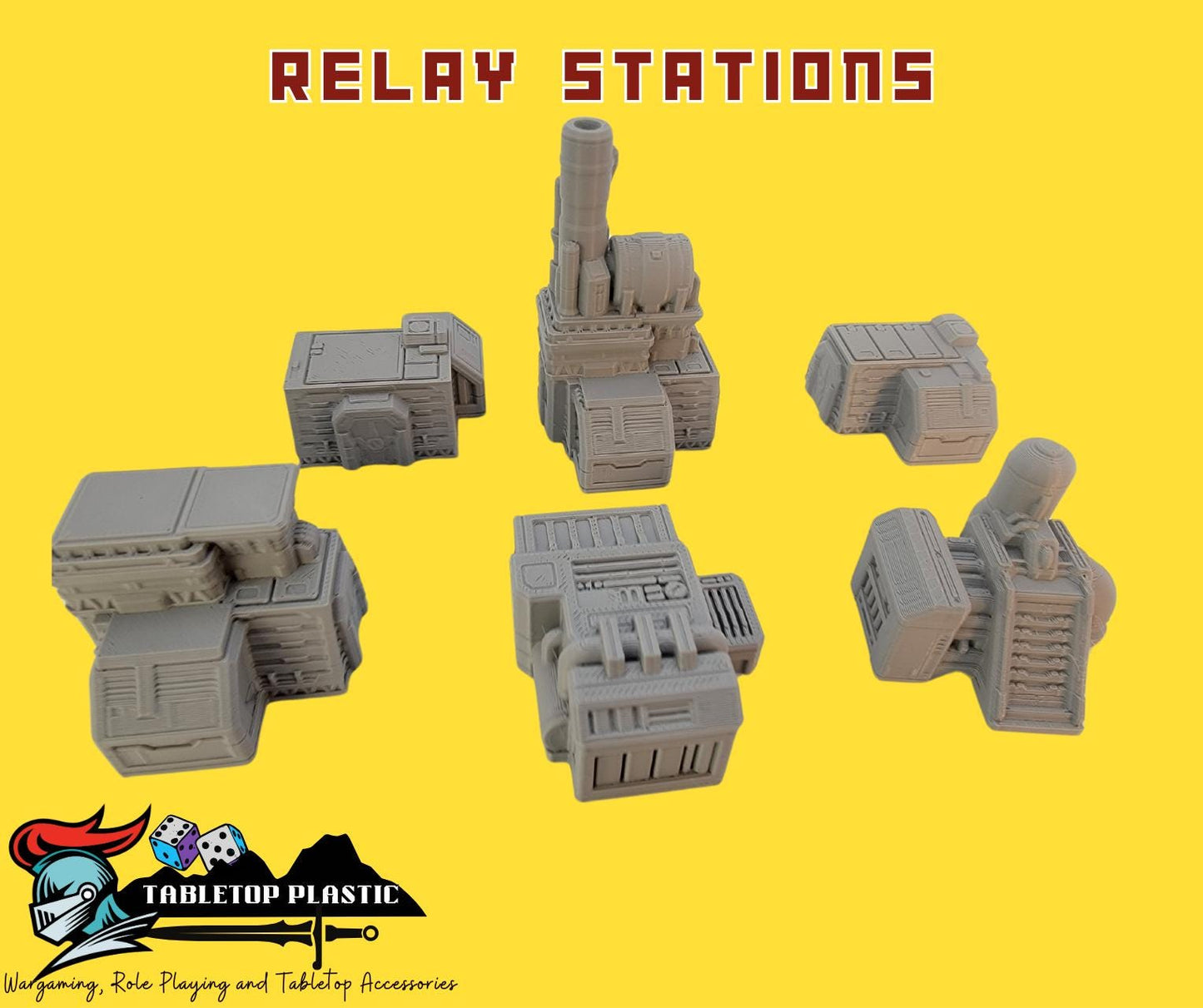 10mm Scale Industrial Zone Terrain: 10mm - 12mm Wargaming Scenery