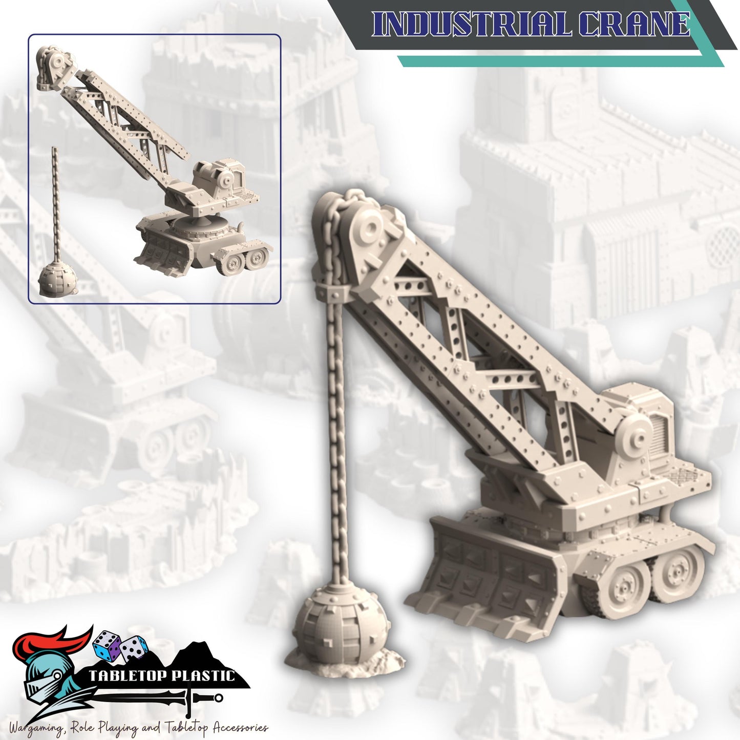 Warpzel-1A NoGitsLandGulch Ork Forts | Space Ork Fortifications, Scatter & Crane (28–32 mm)