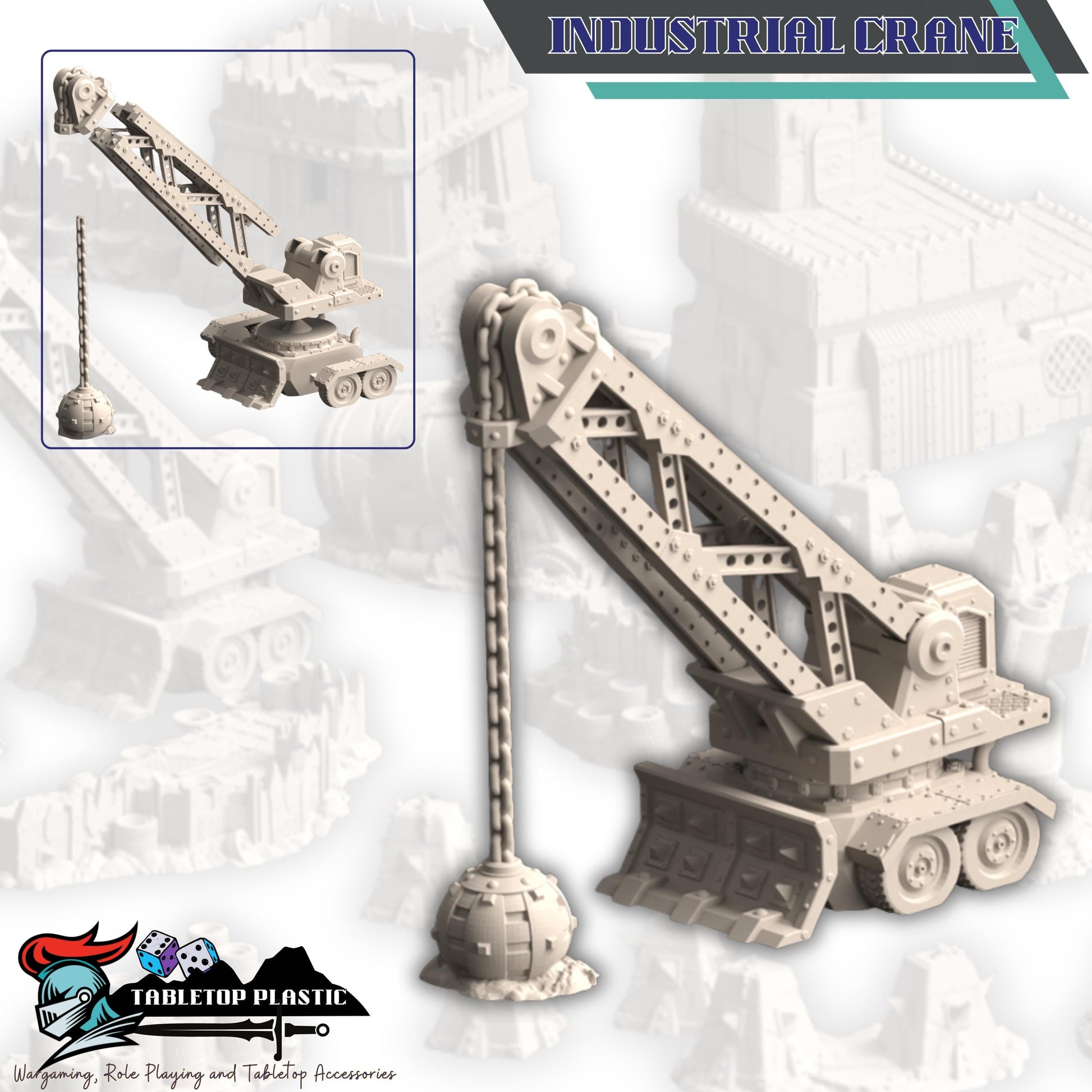 Warpzel-1A NoGitsLandGulch Ork Forts | Space Ork Fortifications, Scatter & Crane (28–32 mm)