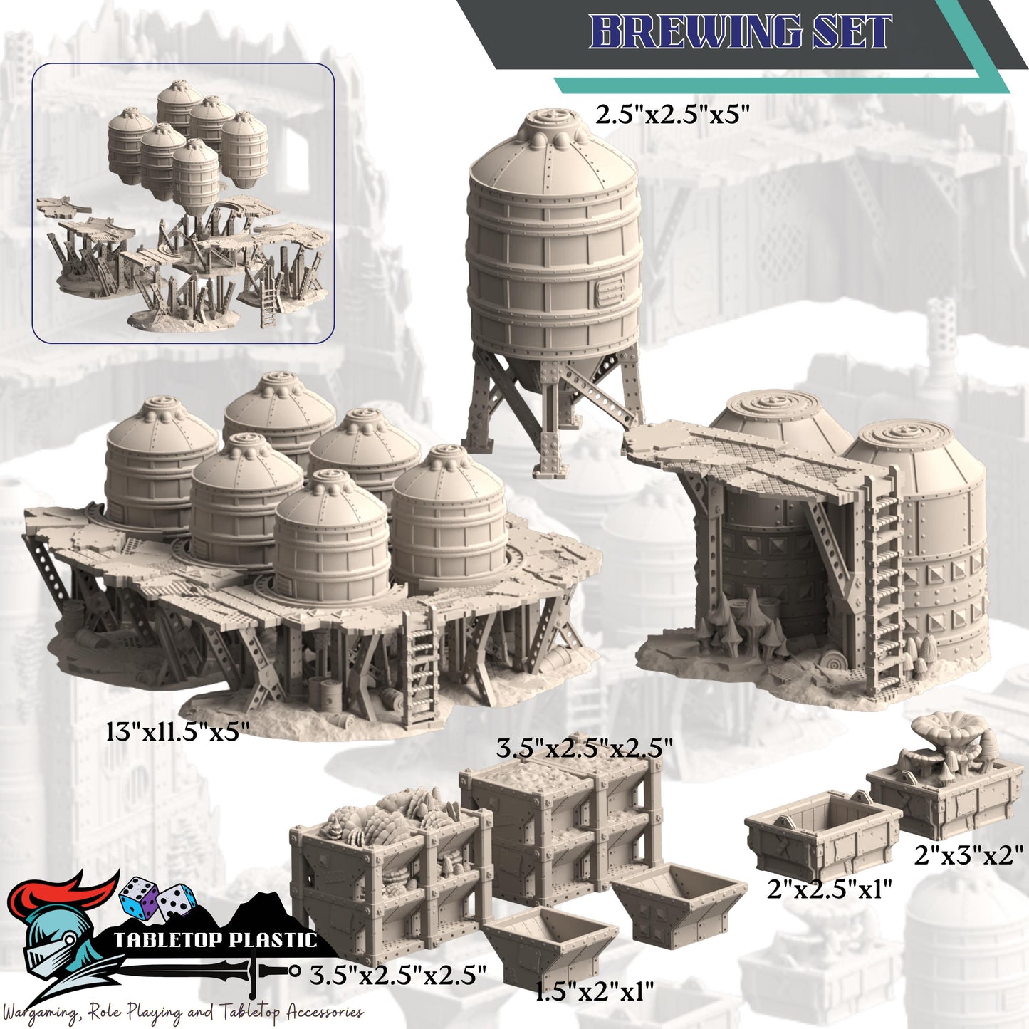 Warpzel-1A NoGitsLandGulch Ork Forts | Space Ork Fortifications, Scatter & Crane (28–32 mm)