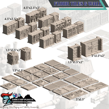 Warpzel-1A NoGitsLandGulch Ork Forts | Space Ork Fortifications, Scatter & Crane (28–32 mm)
