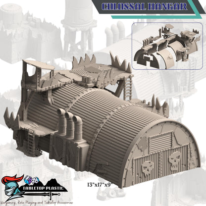 Warpzel-1A NoGitsLandGulch Ork Forts | Space Ork Fortifications, Scatter & Crane (28–32 mm)