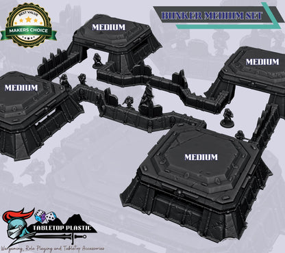 Modular Wargaming Trenches: 28mm Gothic Sci-Fi Terrain