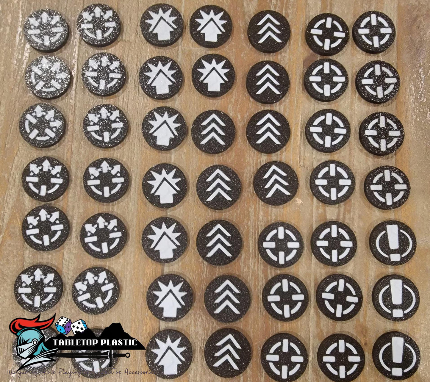 Legions Imperialis Order Tokens – Physical Replacements for Box Set Paper Sheet