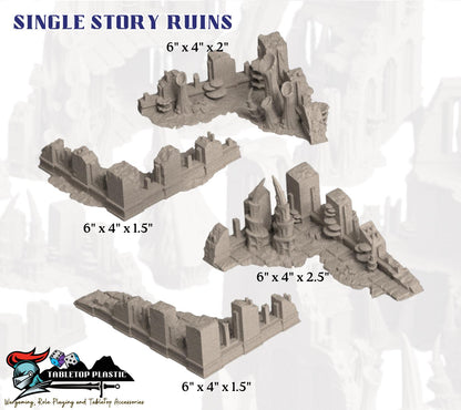 Alien Hive Terrain, Sci-Fi Spires and Platforms, 28-32mm Wargaming Scenery