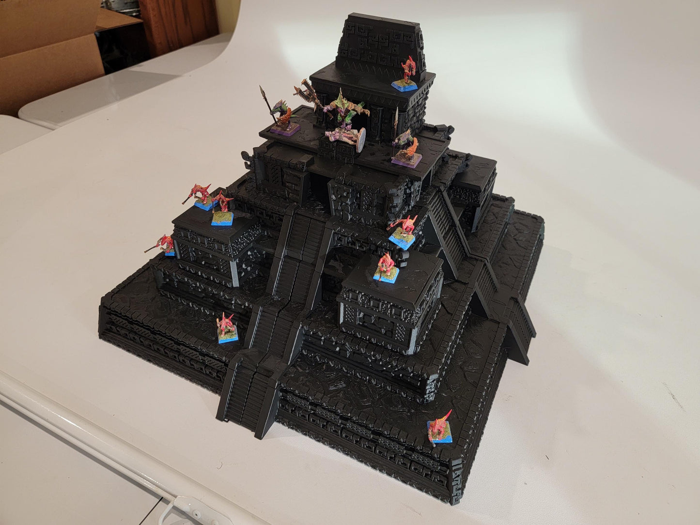 Jungle Ruins Terrain Set | Mesoamerican Temples, Spawning Pool, Portal & Ziggurat for Seraphon/Lizardmen