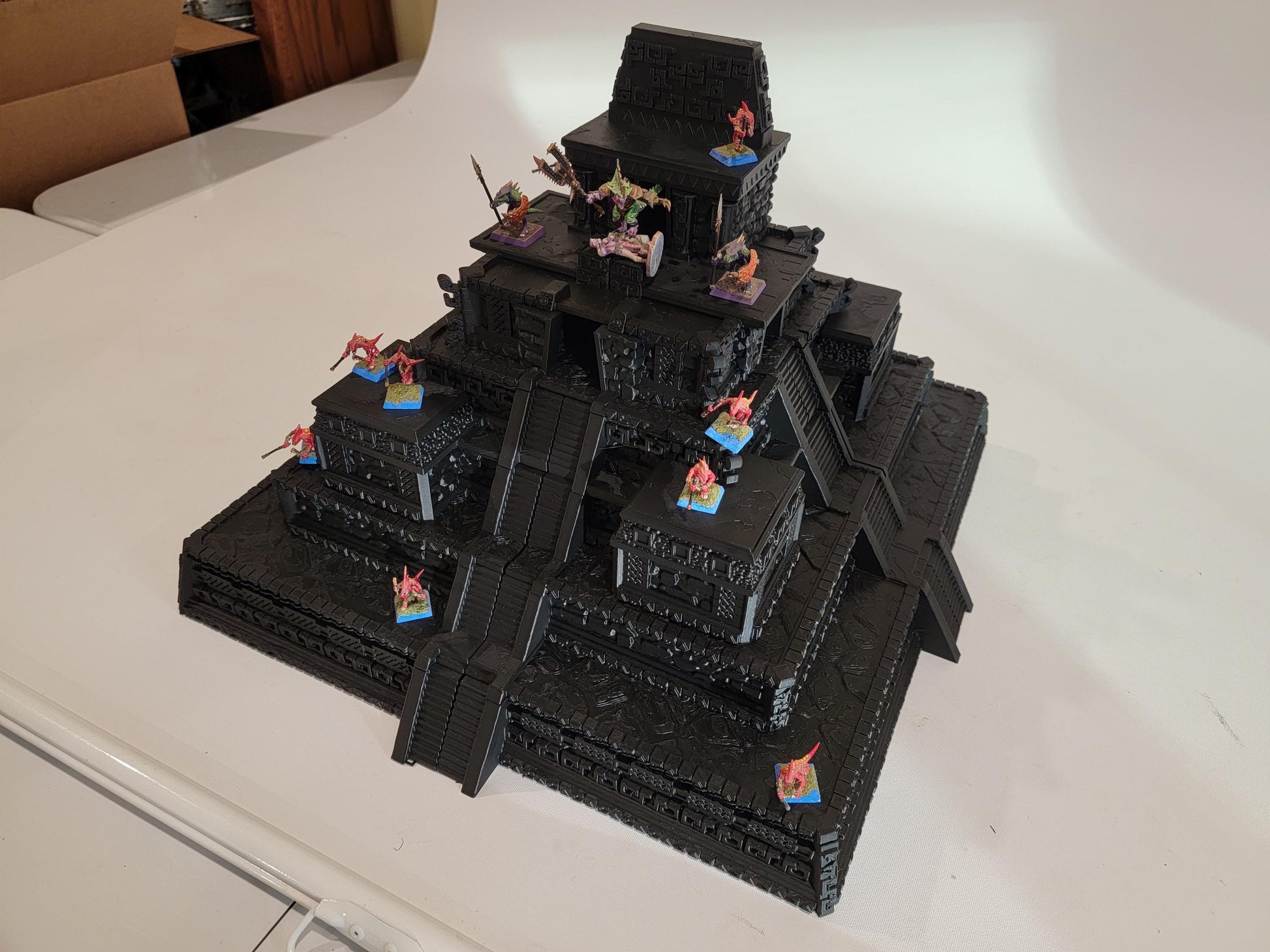 Jungle Ruins Terrain Set | Mesoamerican Temples, Spawning Pool, Portal & Ziggurat for Seraphon/Lizardmen