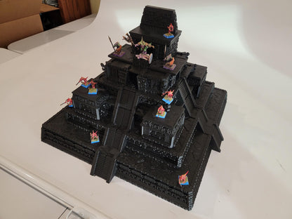 Jungle Ruins Terrain Set | Mesoamerican Temples, Spawning Pool, Portal & Ziggurat for Seraphon/Lizardmen