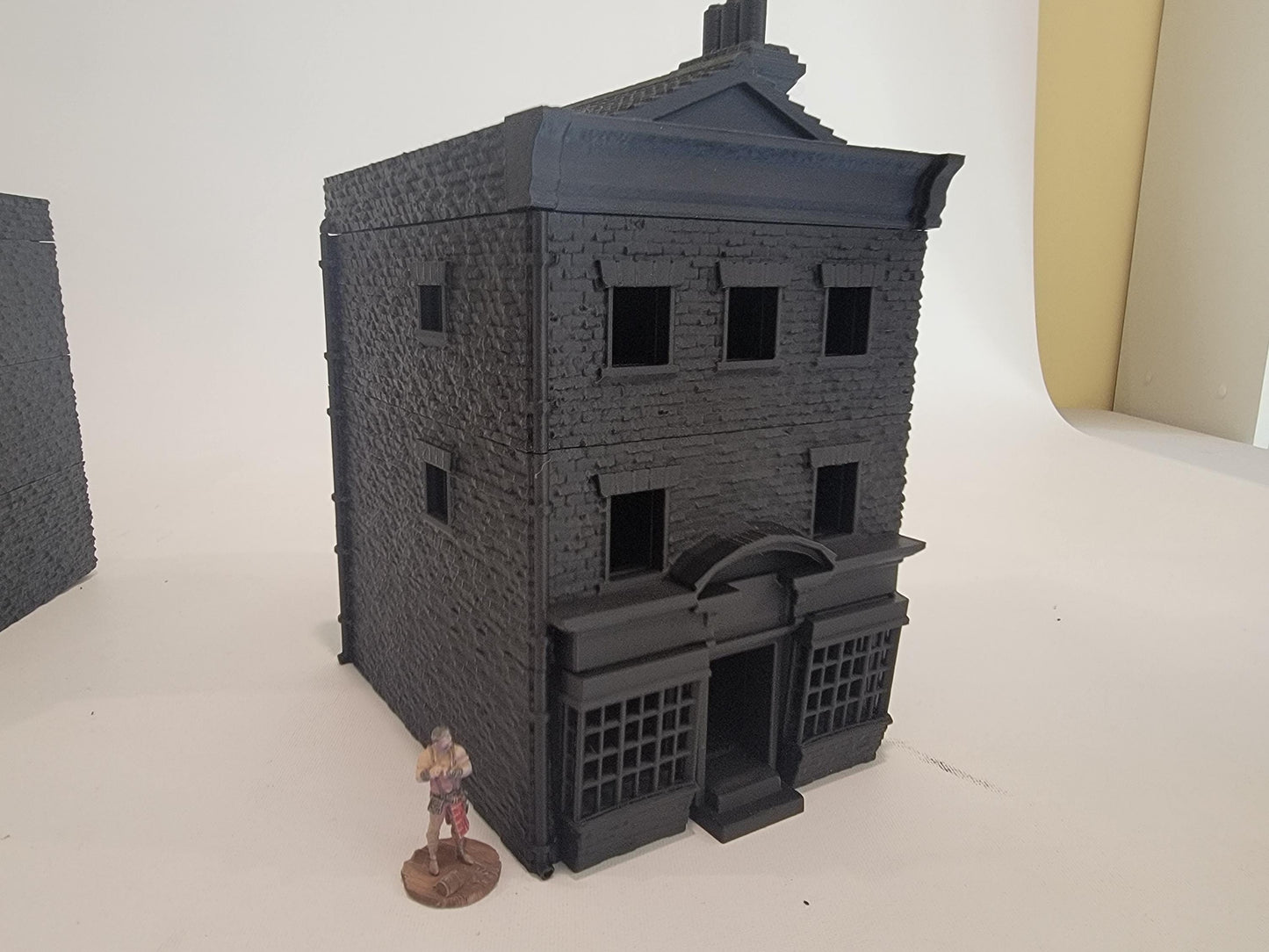 Victorian Townhouse Terrain Set | 7 Three-Story Shops & Residences for Malifaux/Steampunk Tables