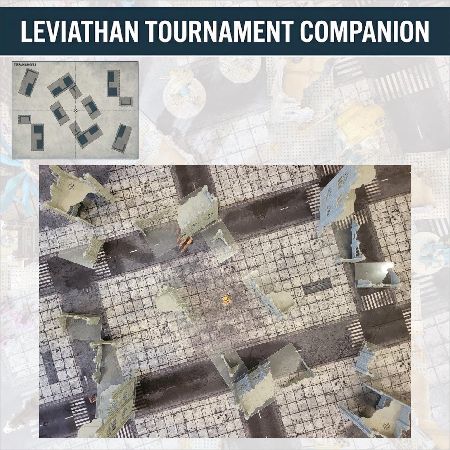 Gothic Ruins Terrain Set - 28mm Scale Tabletop Wargaming