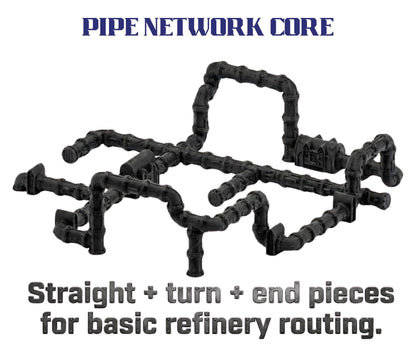 Grimdark Plasma Refinery, Modular Industrial Terrain, 28-32mm