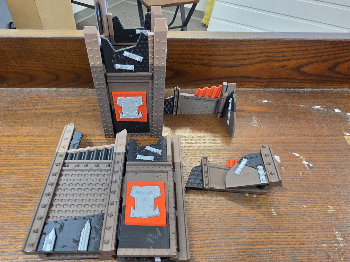 Misprint: Greenskin Foldable Ruins - Ruined Tower & Wall Sections
