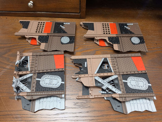 Misprint: Greenskin Foldable Ruins - Four Large Corner Ruins