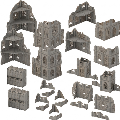 Gothic Foldable Ruins — Black