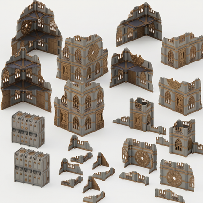 Gothic Foldable Ruins — Full Color