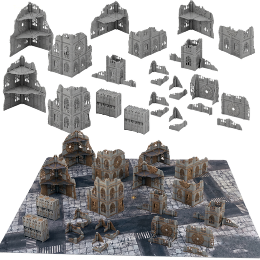 Gothic Foldable Ruins - Black