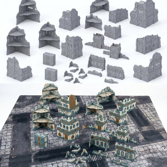 Space Dwarf Foldable Ruins - Black