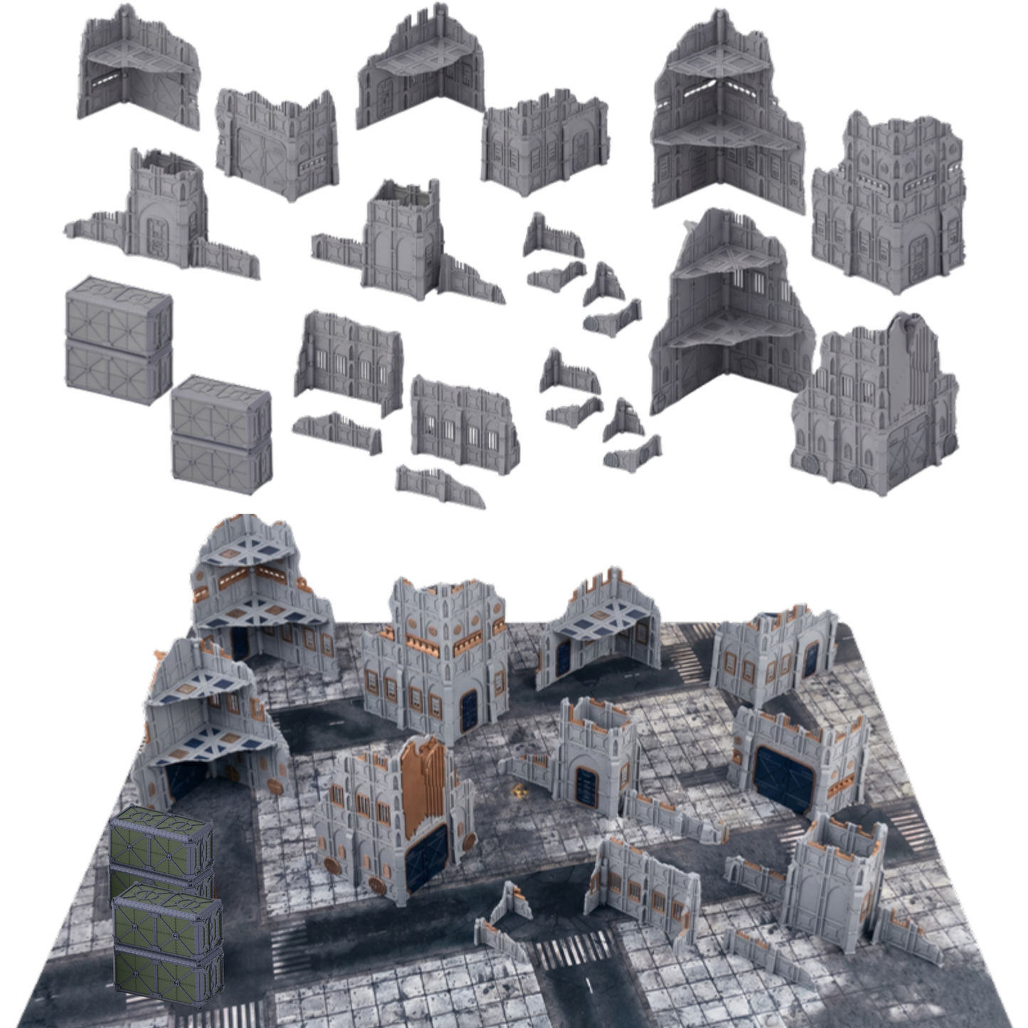 Armored 11th Edition Foldable Terrain