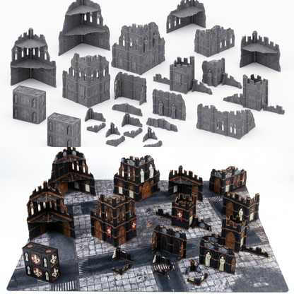 Battle Nun Foldable Ruins - Black