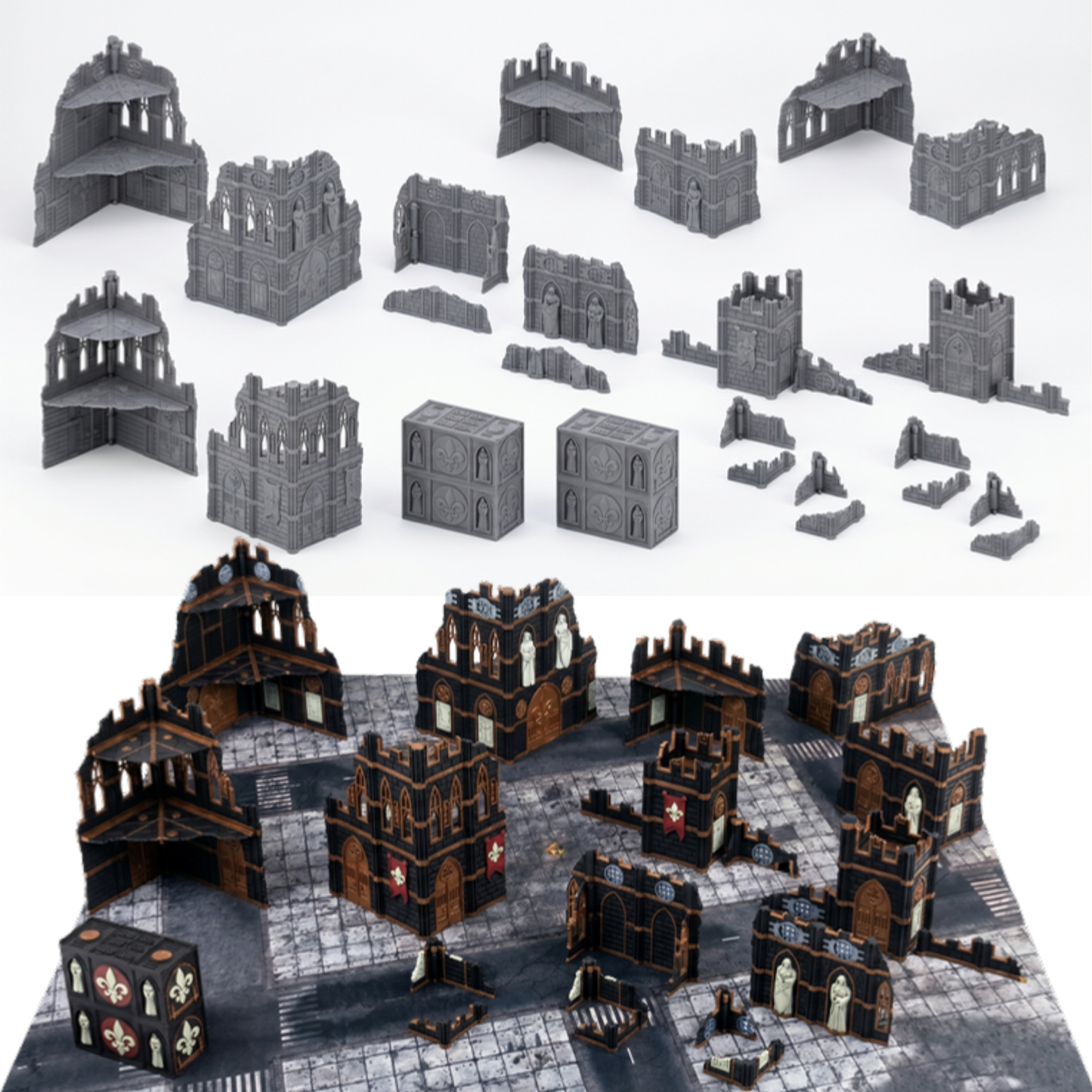 Battle Nun 11th Edition Foldable Terrain