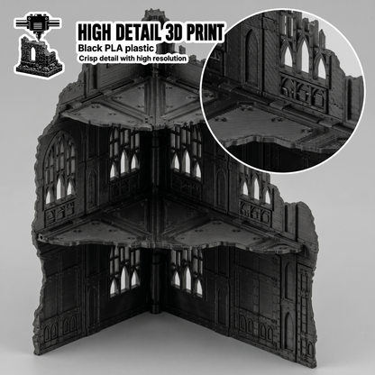 Gothic Foldable Ruins — Black
