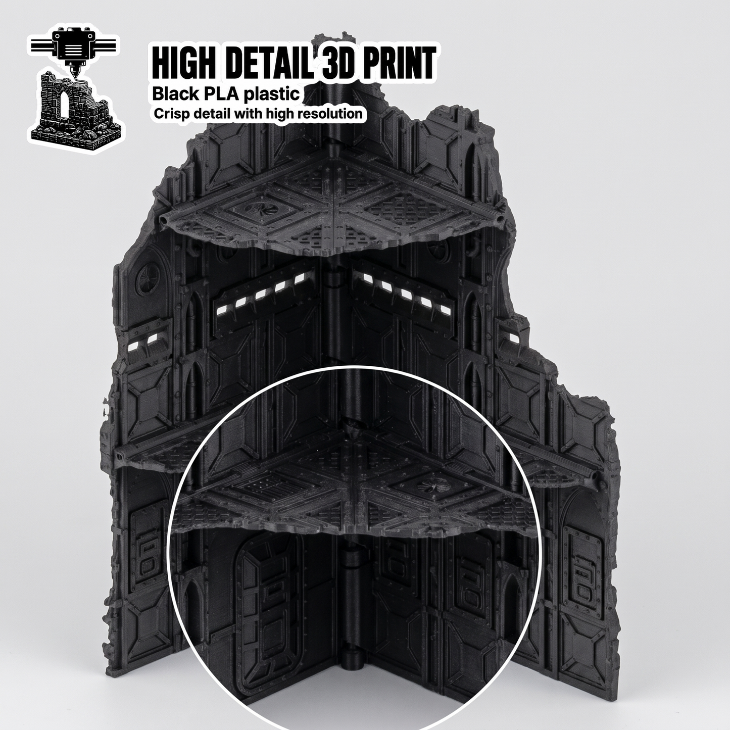 Armored Foldable Ruins — Black