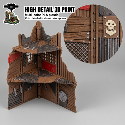Greenskin Foldable Ruins — Full Color
