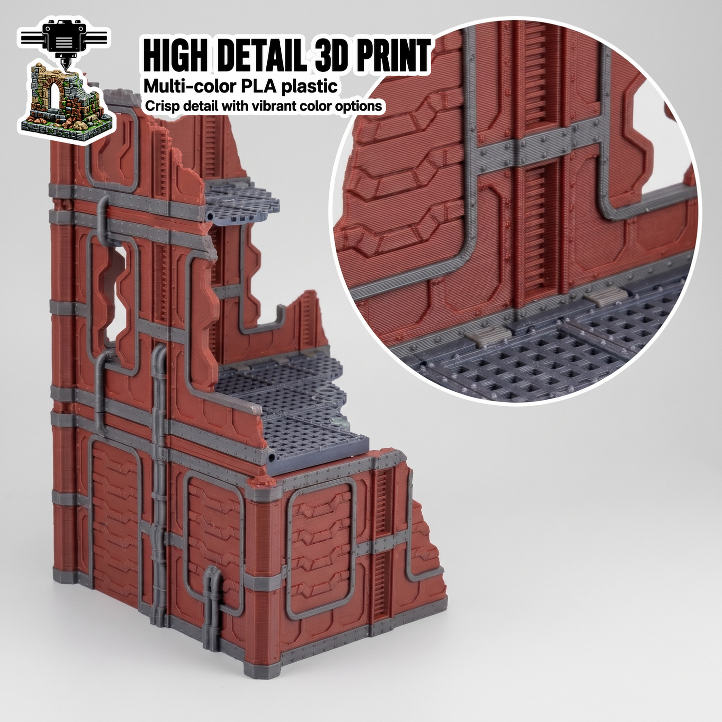 Industrial Foldable Ruins — Full Color