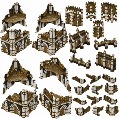 NuGoth Full Color 11th Edition Foldable Terrain