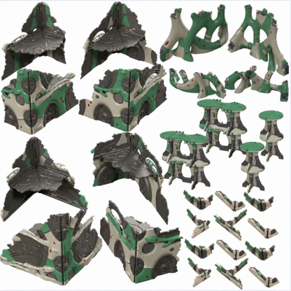 Space Elves Full Color 11th Edition Foldable Terrain