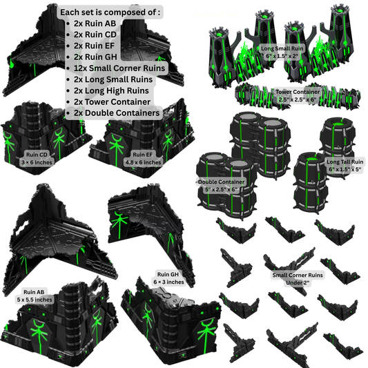 Necromaton Full Color 11th Edition Foldable Terrain