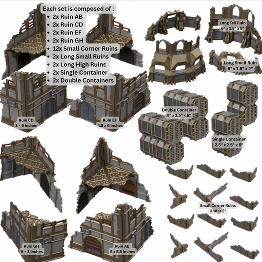 Imperial Gothic Full Color 11th Edition Foldable Terrain