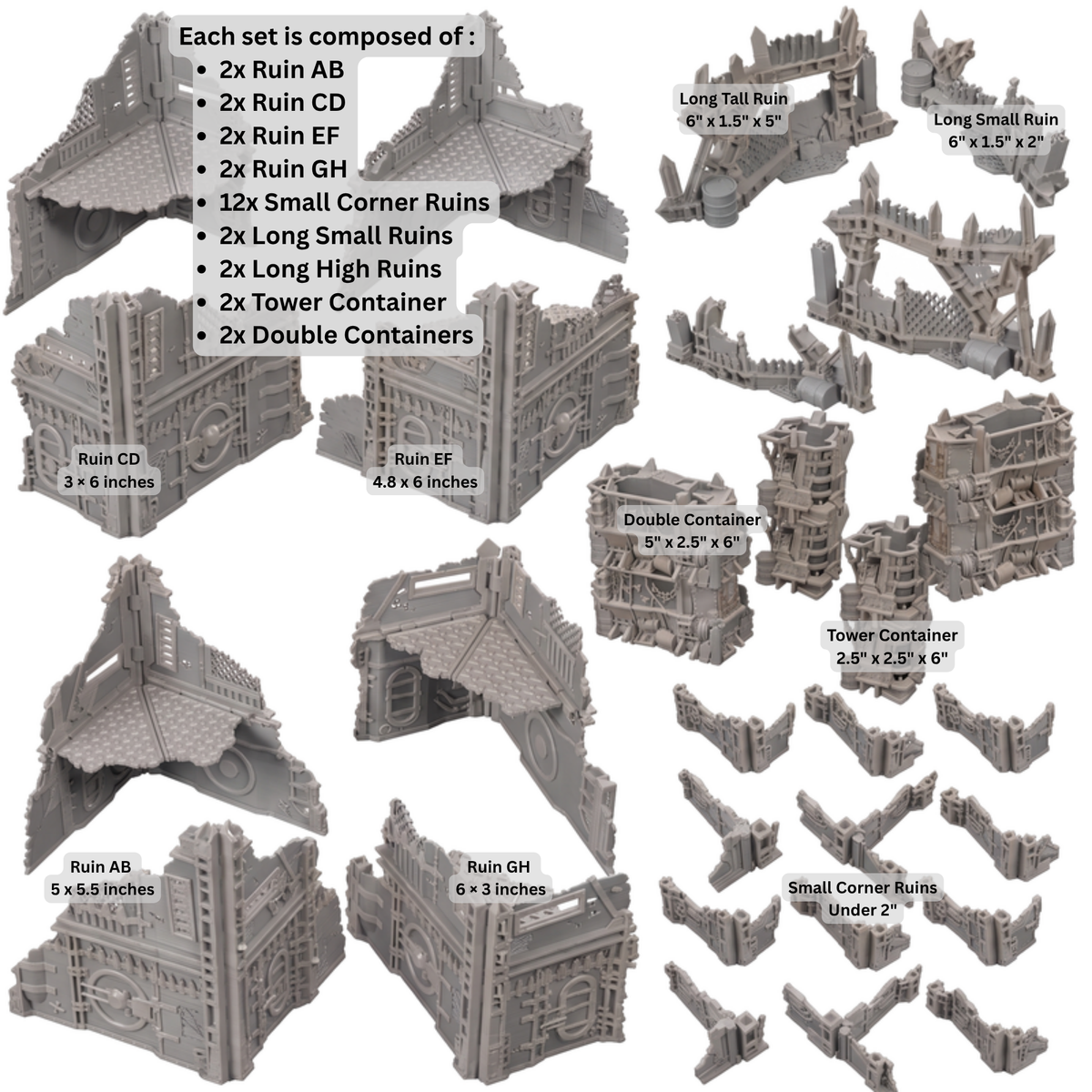 Space Orks 11th Edition Foldable Terrain