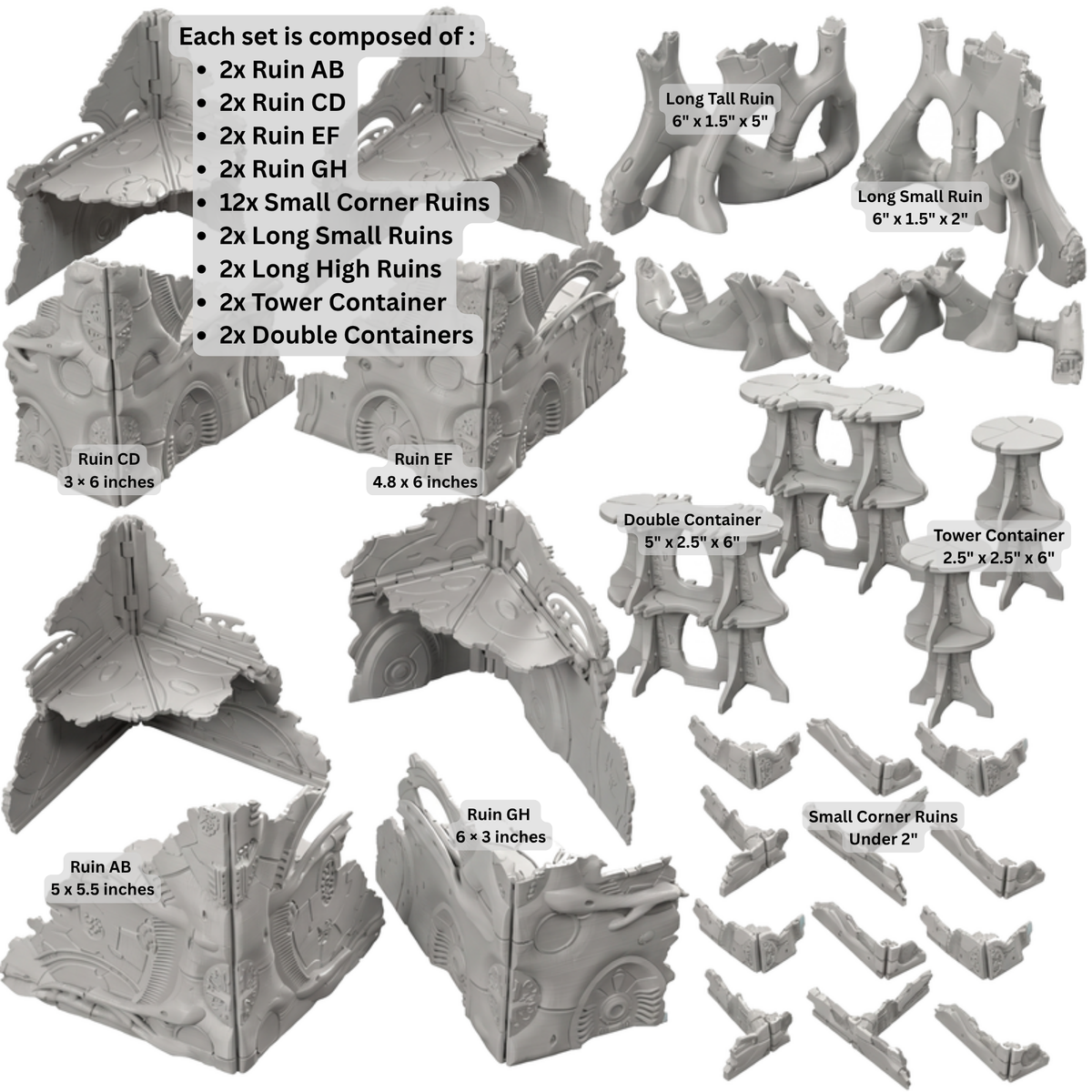 Space Elves 11th Edition Foldable Terrain