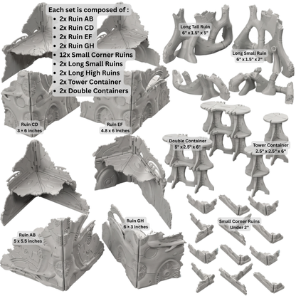 Space Elves 11th Edition Foldable Terrain