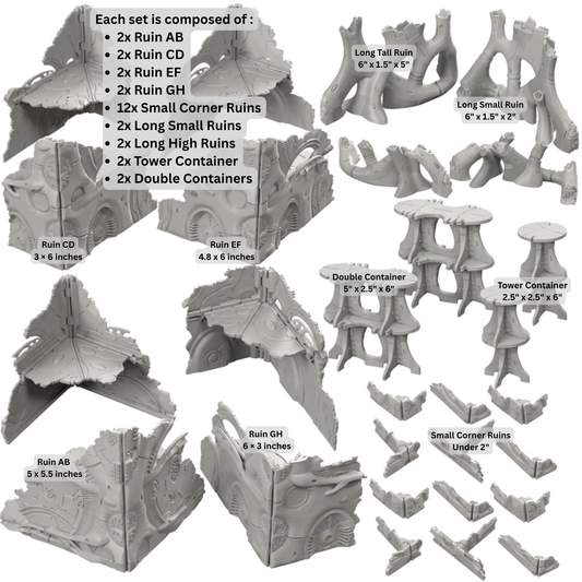 Space Elves 11th Edition Foldable Terrain