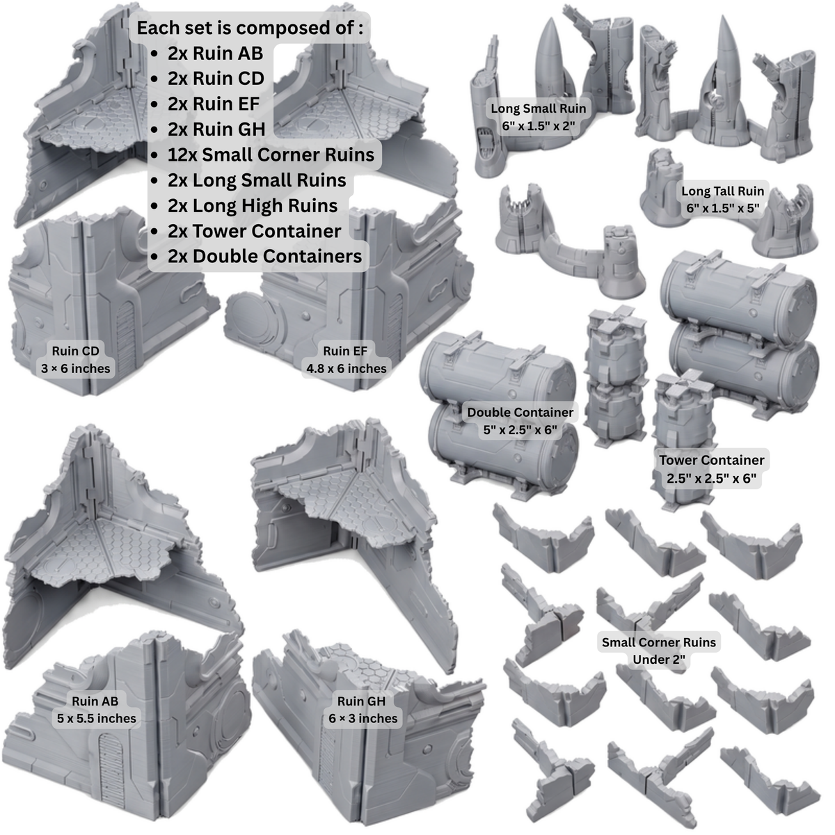 Greater Good 11th Edition Foldable Terrain