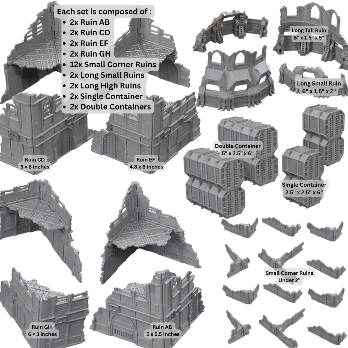 Imperial Gothic 11th Edition Foldable Terrain