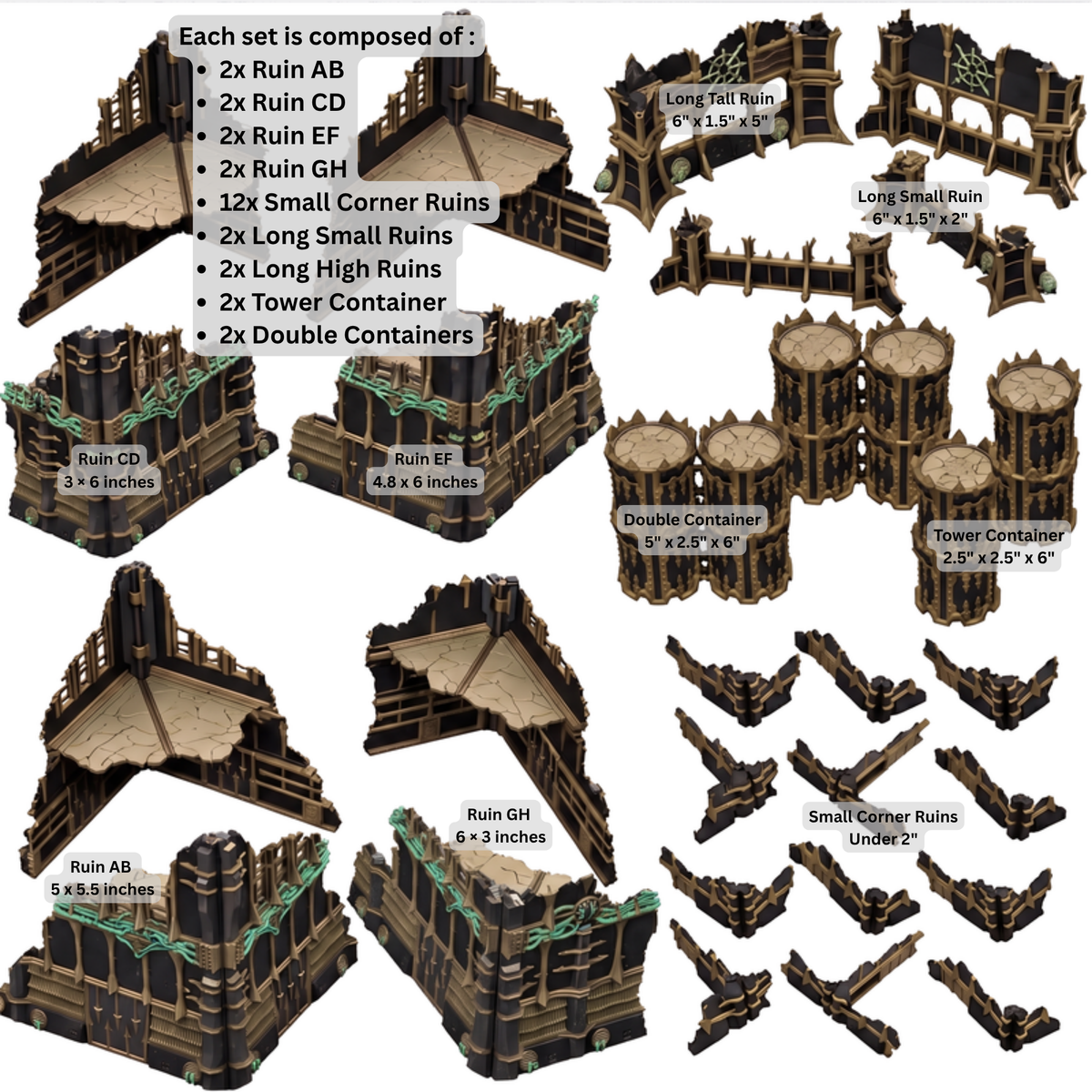 Chaos Fort Full Color 11th Edition Foldable Terrain